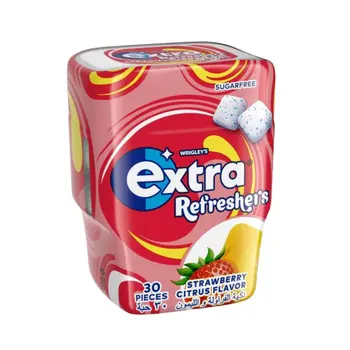 Extra Refreshers Strawberry Citrus Bottle 30 Pieces