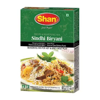 Shan Sindhi Biryani Recipe and Seasoning Mix - 60 g