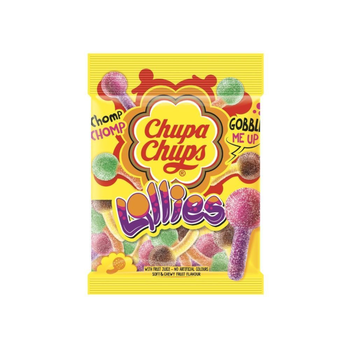 Chupa Chups Jellies Soft & Chewy Candy With Fruit Juice 90G