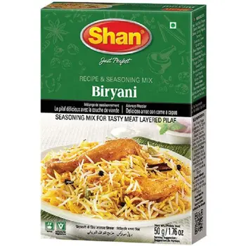 Shan Biryani Masala Recipe and Seasoning Mix - 50g