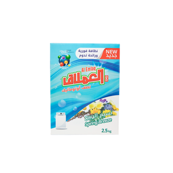 العملاق مسحوق غسيل نصف اوتوماتك نسيم الربيع 2.5كيلو