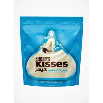 Hershey's Kisses, Cookies ‘n' Crème, 100g