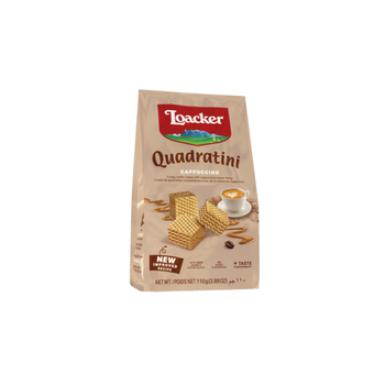 Loacker Quadratini Cappuccino 110g