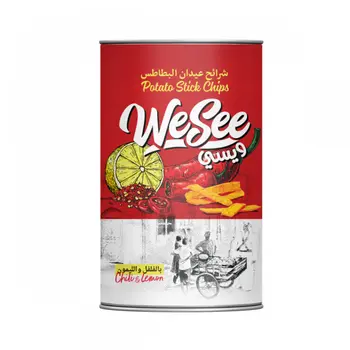 Wesee Potato Sticks Lemon Slices 37g