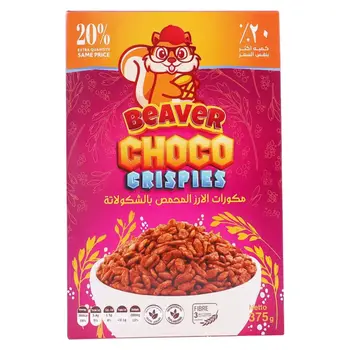 Beaver Choco Crisipes 375g