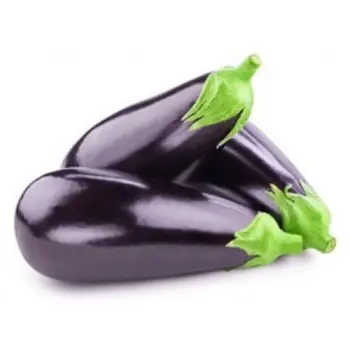 Gulf Fruit Black Big Eggplant Local 500 Gm