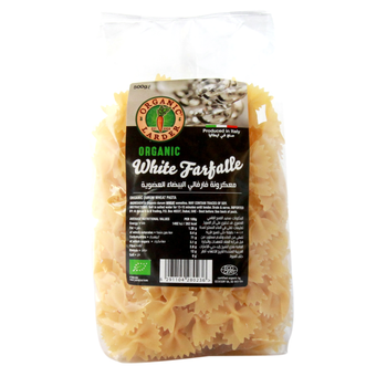 Organic Larder White Farfalle 500 G