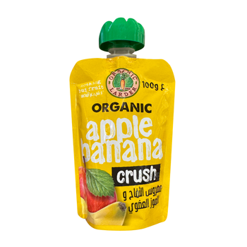 Organic Larder Organic Apple & Banana Crush 100G