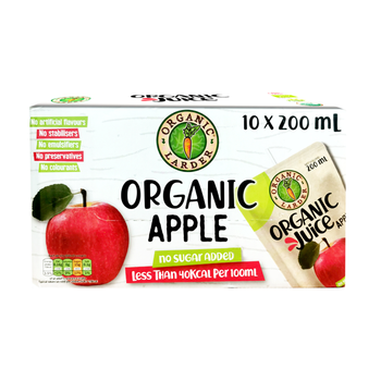 Organiclarder Organic 75% Apple Juice 200Ml