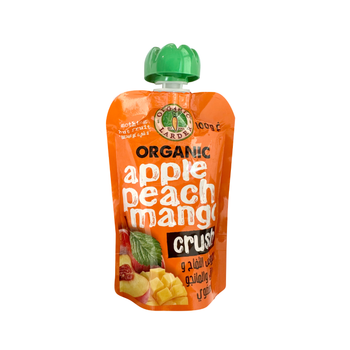 Organic Larder Organic Apple Peach Mango Crush 100G