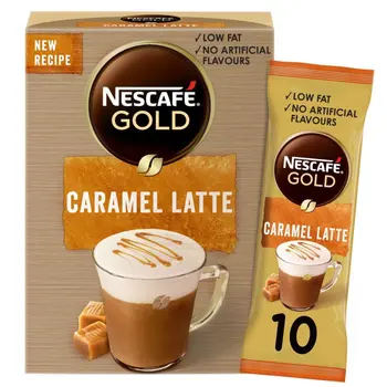 Nescafe Gold Caramel Latte Multipack 17 g x10 Pack