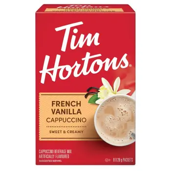 Tim Hortons Cappuccino French Vanilla 28g