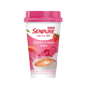 Senpure Strawberry Milk Tea Cup 80 g