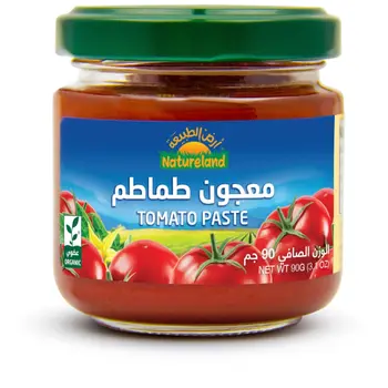أرض الطبيعة معجون الطماطم 90 جم عضوي