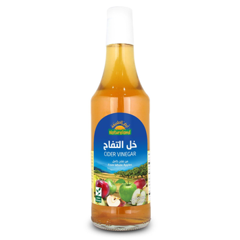 ارض الطبيعه خل التفاح 500 مل