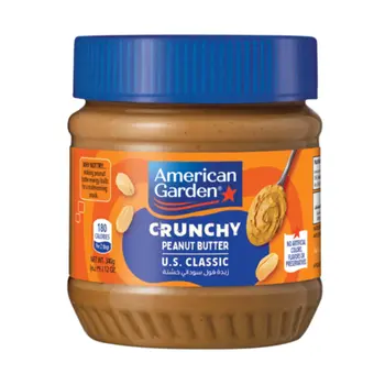 American Gardenchunky Peanut Butter 340G