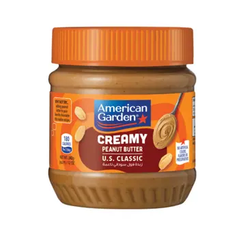 American Gardencreamy Peanut Butter 340g