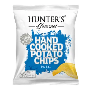 Hunter Foods Potato Chips Sea Salt 125g