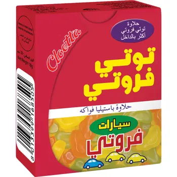 Tutti Frutti Cars Candy 18 g
