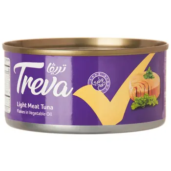Trevalight Meat Tuna In Vegetable Oil 170G