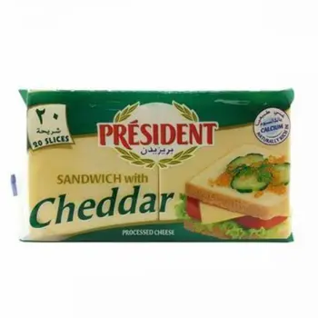 President Sandwich Cheese Slices 400g