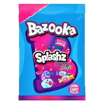 Bazooka Splash Fruity 120g