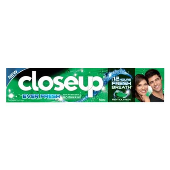 Closeup Triple Fresh Formula Gel Toothpaste Menthol Fresh 120Ml
