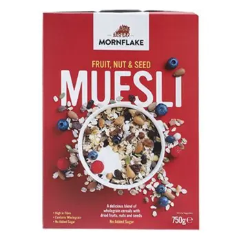 Mornflake Premium Fruit & Nut Muesli 750g