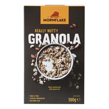 Mornflake Premium Nutty Granola 500g