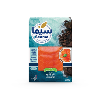 Seama Salmon Slice CS Natural Dry Salt 200G