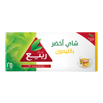 Rabea Natural Lemon Green Tea 25Bags