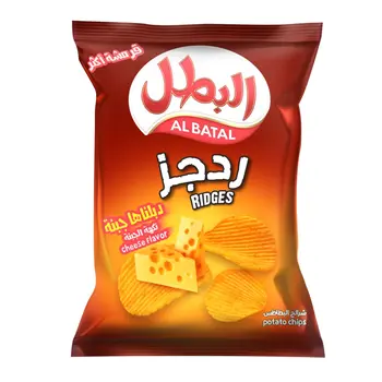 البطل ردجز شرائح البطاطس بالجبنة 155 جرام