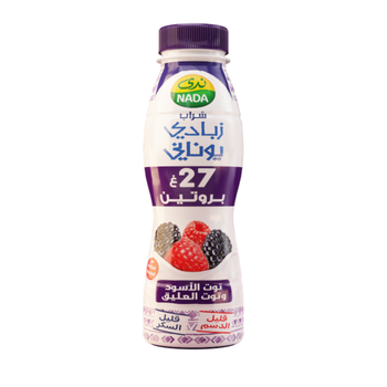Nadagreek Yoghurt Drink Blackberry & Raspberry 330Ml
