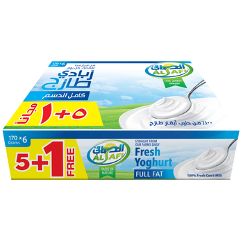 Alsafi Yoghurt Full Fat 6 × 170G