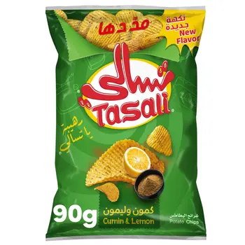 تسالي نكهة كمون وليمون 90 جرام