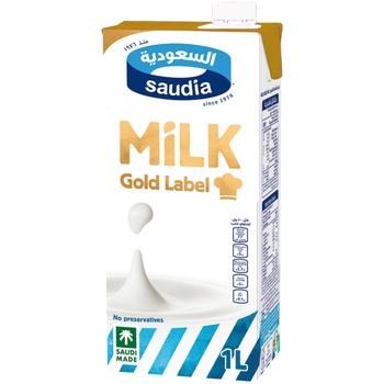 السعودية حليب العلامة الذهبية 1لتر