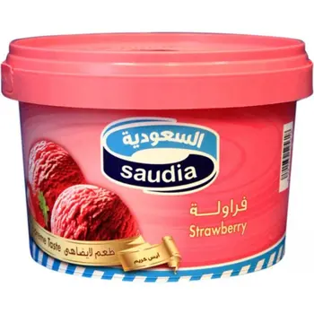 Saudia Ice Cream Strawberry 500Ml