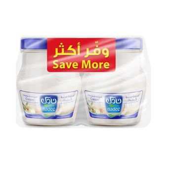 Nadec Analogue Spreadable Cream Cheesepack 2×500g