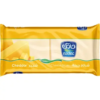 Nadec Slice Cheese Cheddar 400g