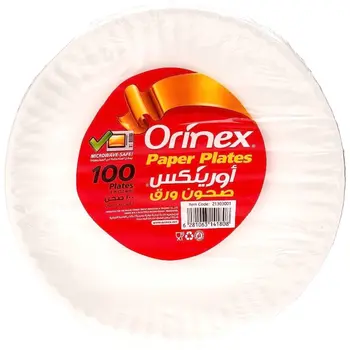 Orinex Paper Plates 100pieces