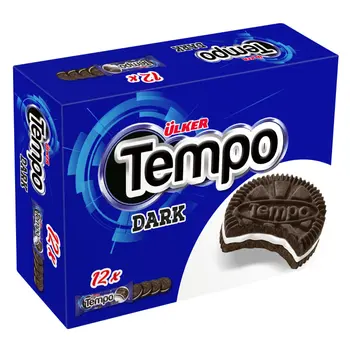 Ulker Tempo Dark Biscuit 12*36G