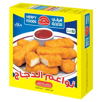 Herfy Chicken Tenders Breaded Fully Cooked 400g