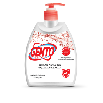 GENTO Hand Wash Red Ultimate Protection 500 Ml