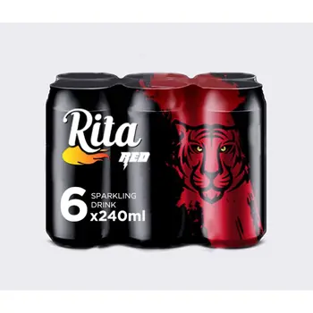 Rita Red Soft Drink Pack 6× 240ml