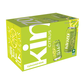 Kinza Soft Drink Citrus 360ml × 6 pcs