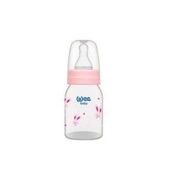 Wee Baby Plastic Classic Feeding Bottle 0-6 Month 125Ml