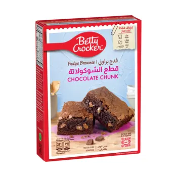 بيتي كروكر خليط براوني بقطع الشوكولاتة 500جرام
