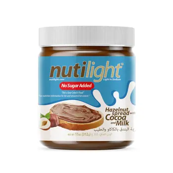 Nuti light Hazelnut Milk Chocolate Spread 312 G