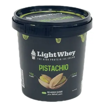 Light Whey Pistachio Ice Cream Ice Crea Cup 100Ml