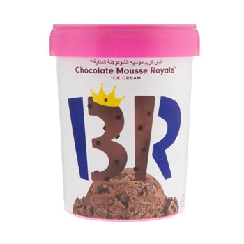 Baskin Robbins Chocolate Mousse Royale ice cream 500 ml